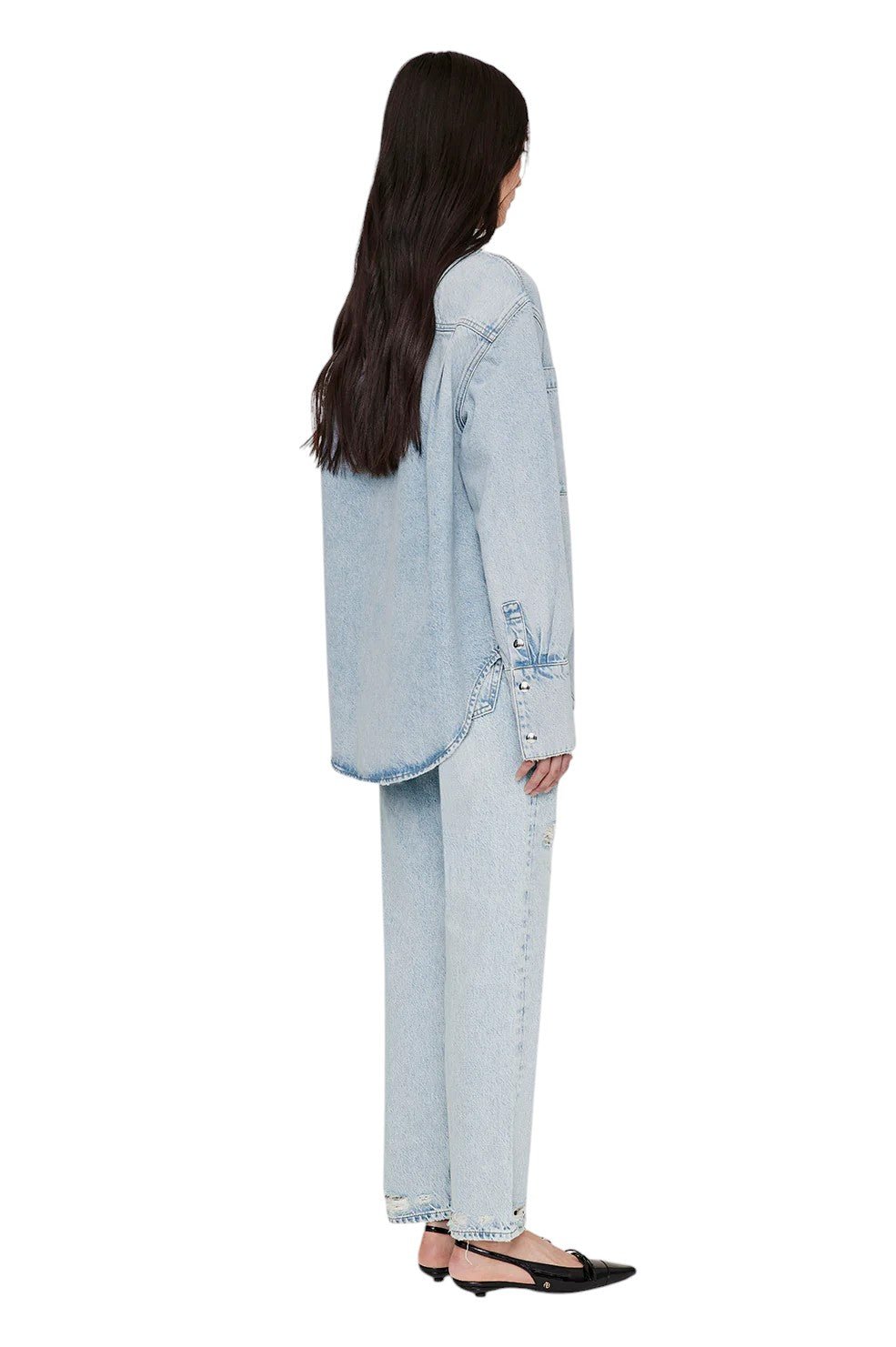 Dante Shirt - Bleached Blue - Image 3